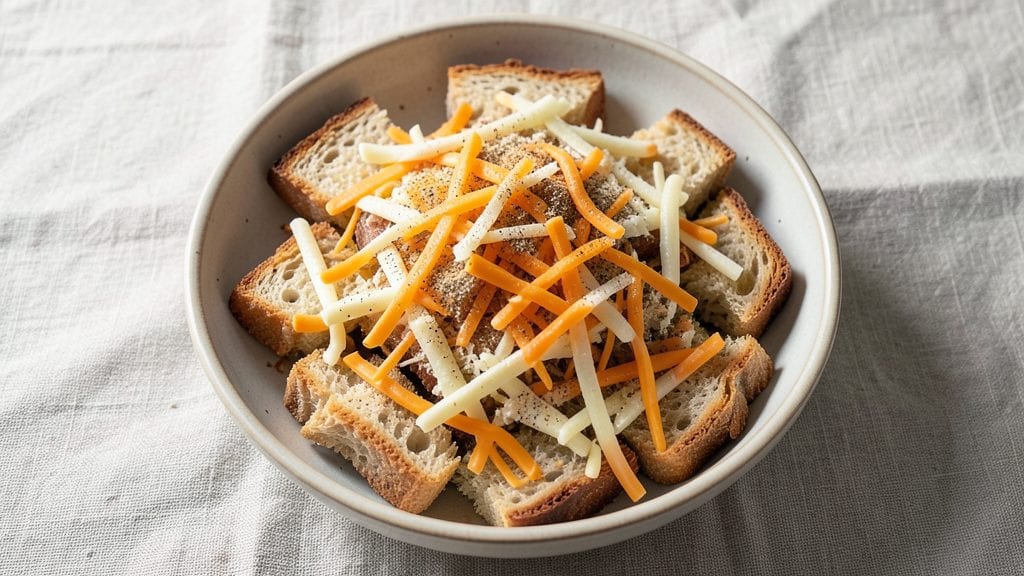 Bread Chop Recipe: Crispy Cornmeal-Crusted Cheese Pull-Apart Bites
