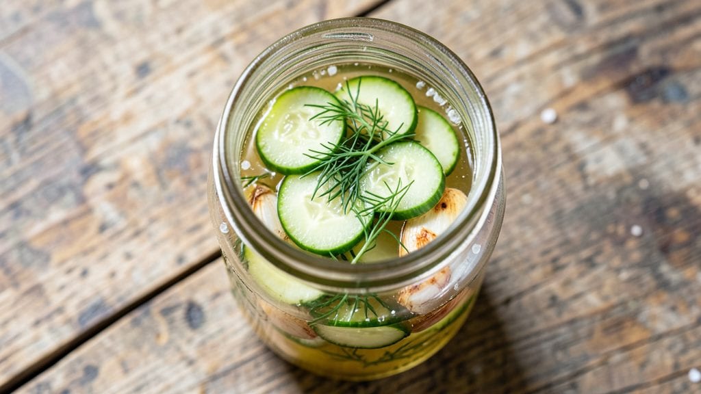 Easy Refrigerated Pickles Recipe: Crunchy, Vinegar-Kissed Snacks in 10 Minutes