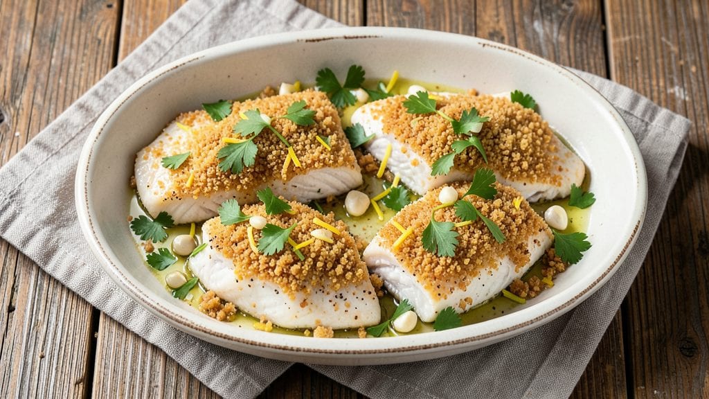 Pioneer Woman's Baked Cod Recipe: Lemon-Garlic Crisp With Flaky Perfection